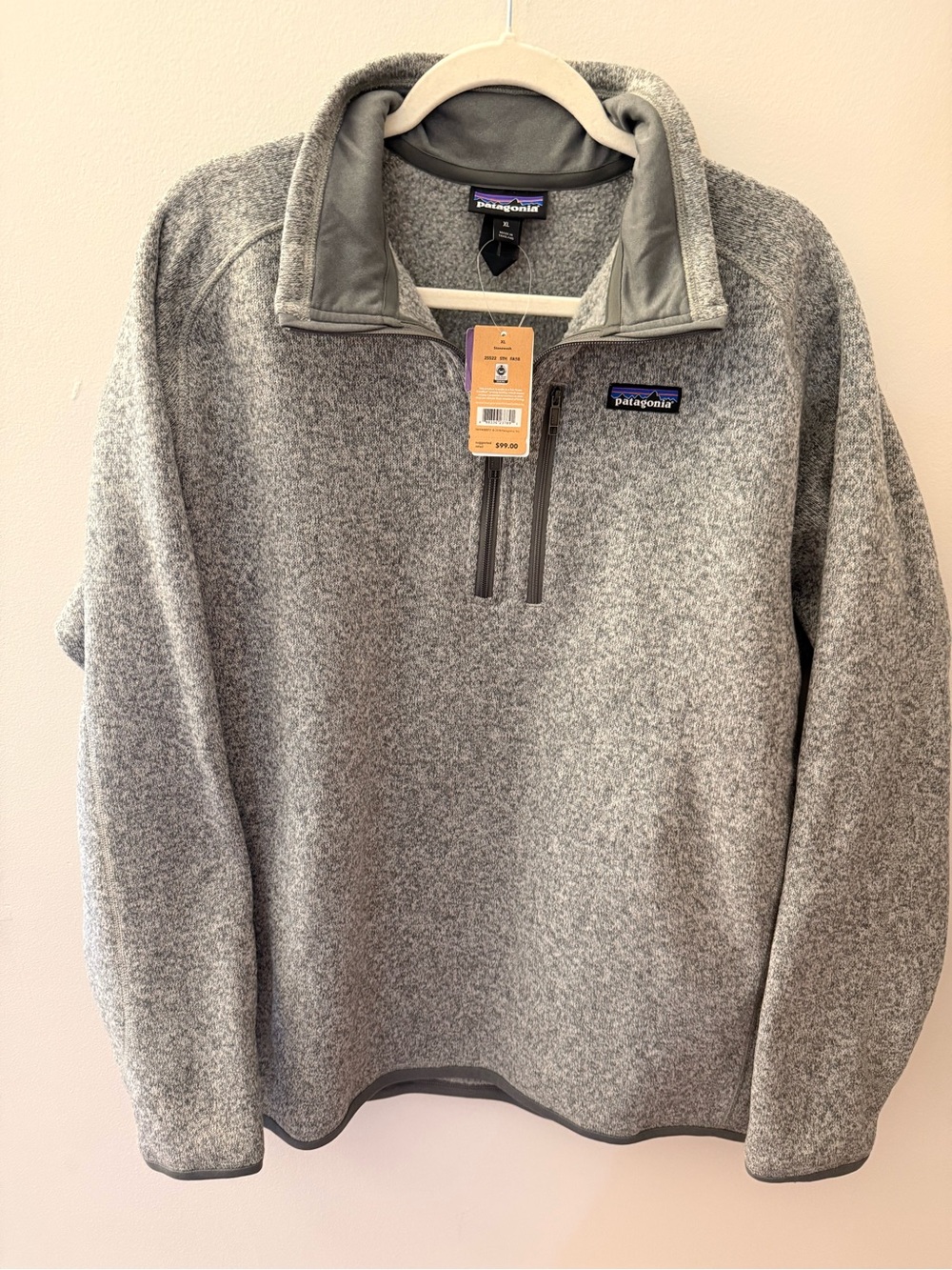 Patagonia Men's Better Sweater 1/4 Zip Fleece